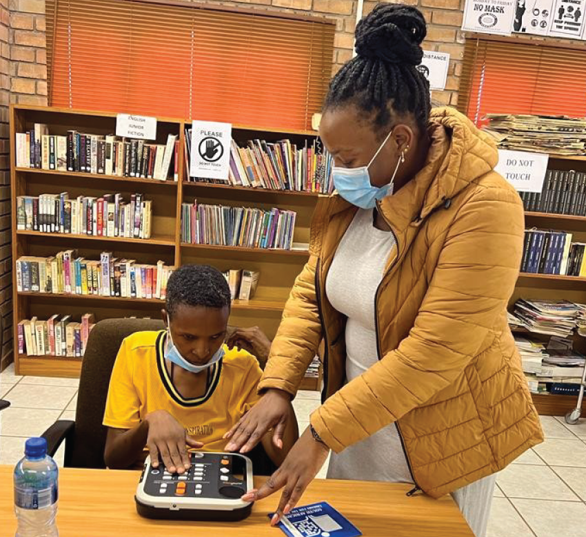 get access to free digital materials for the blind